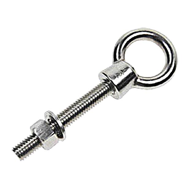 1/4" x  2" Stainless Steel Type 316 Shoulder Eye Bolt