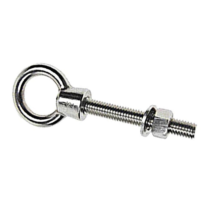 1/4" x  4" Stainless Steel Type 316 Shoulder Eye Bolt