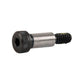 Conquest 1/4"-10-24 x 1/2" Coarse Alloy Socket Shoulder Screw W/Nylon-Patch Threads - Plain