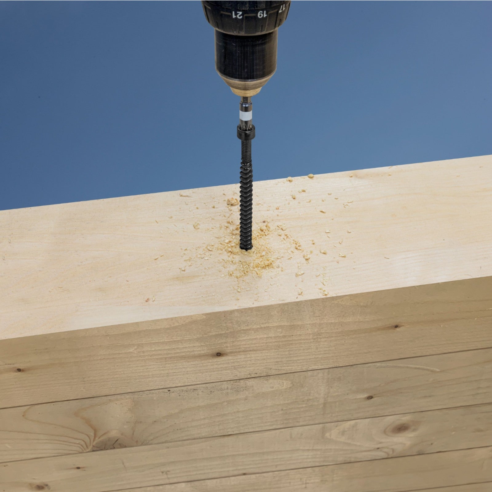 Simpson Strong-Tie Timber CFC flat head screw with black e coat