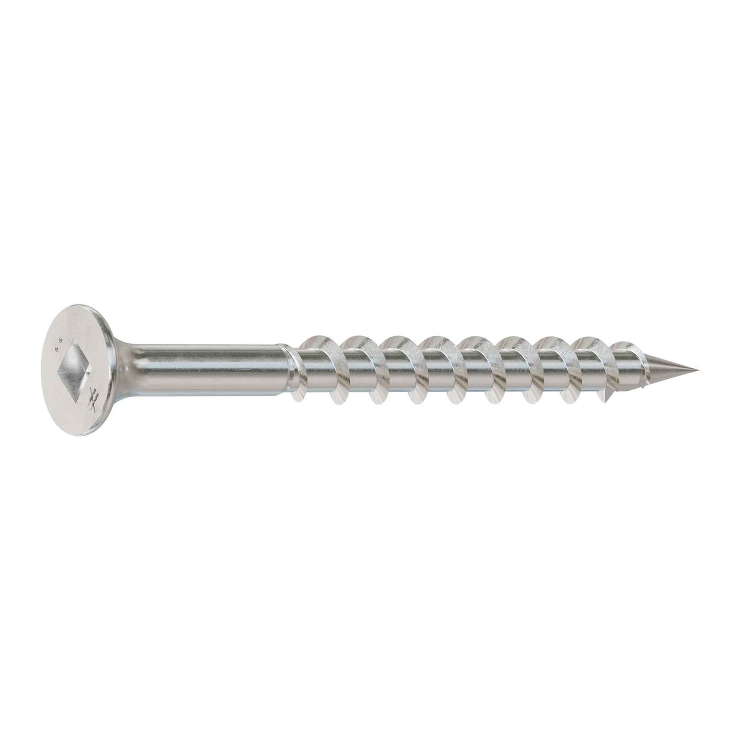 #8 x 1-3/4" Quik Drive SSWSCB 305 Stainless Steel Roofing Tile Screw, Pkg 2000