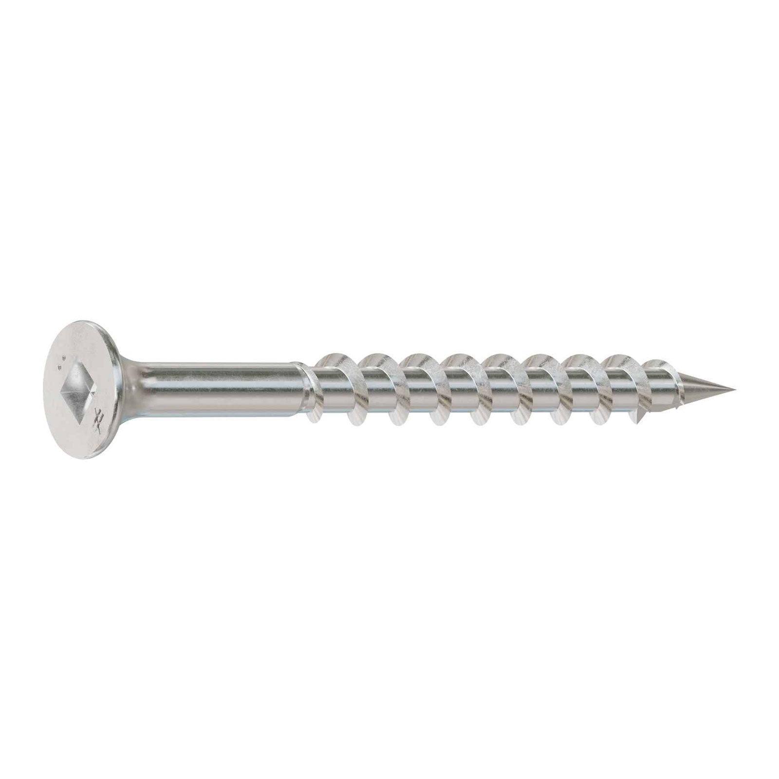 #8 x 1-3/4" Quik Drive SSWSCB 305 Stainless Steel Roofing Tile Screw, Pkg 2000