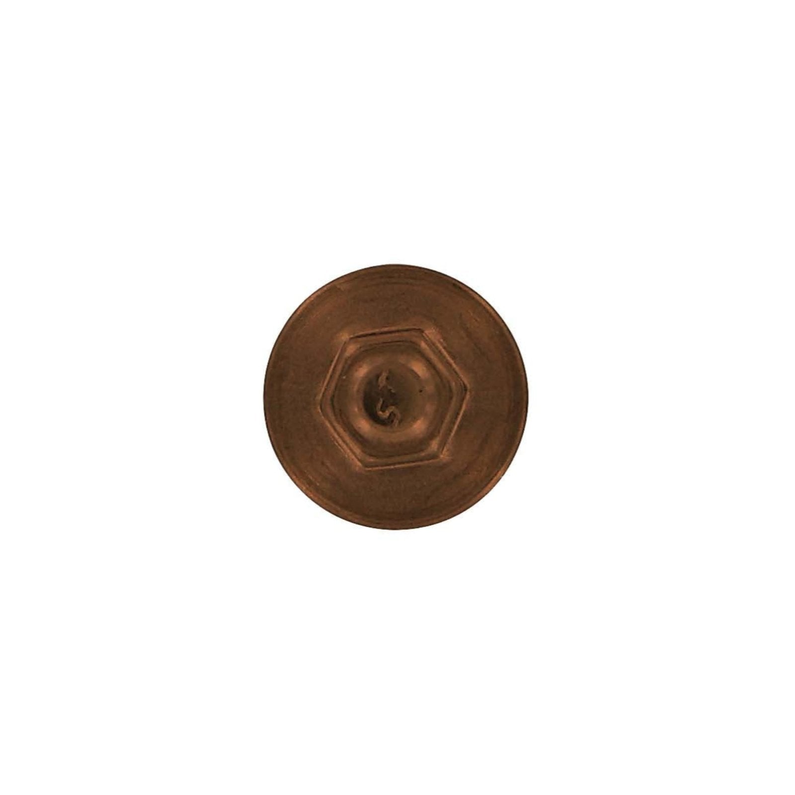 #12 x 34 inch STXL Woodbinder Metal Roofing Stitch Screw Brown Pkg 250 image 2 of 2