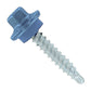 #9 x 1 inch STXL Woodbinder Metal Roofing Screw Blue Pkg 250