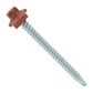 #9 x 2 inch STXL Woodbinder Metal Roofing Screw Copper Pkg 250