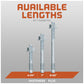 1" Strong-Tie Strong Bolt 2 Wedge Anchor Fully-Assembled, Zinc Plated Length Chart
