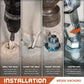 1/2" Strong-Tie Strong Bolt 2 Wedge Anchor Fully-Assembled, Zinc Plated Installation Guide
