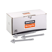 Simpson 5/8" x 7" Strong Bolt 2 Fully Assembled Wedge Anchor - 304 Stainless Steel, Pkg 20