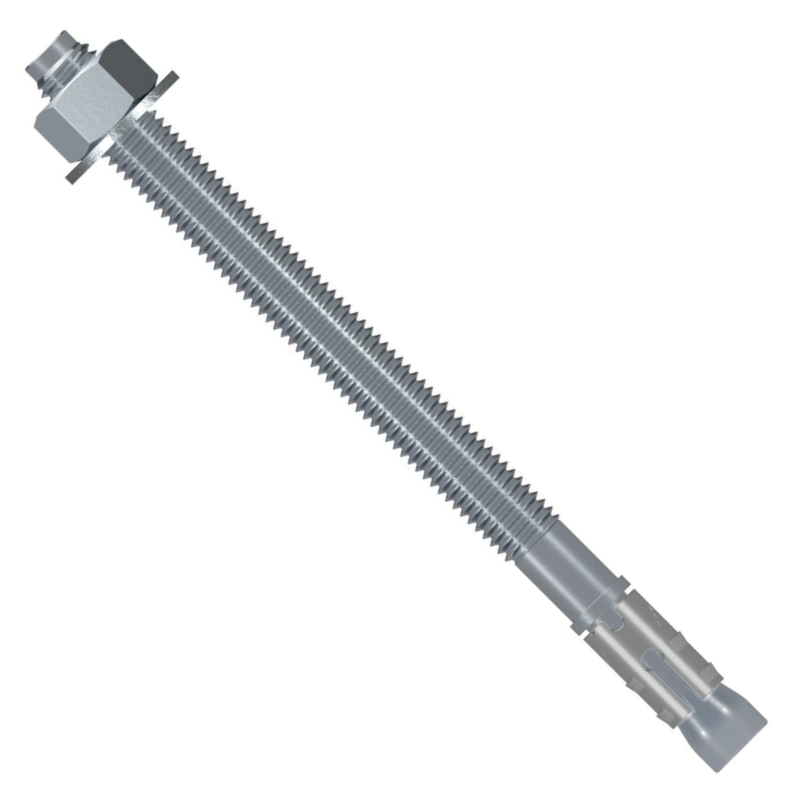 Strong-Tie Strong Bolt 2 Wedge Anchor, Zinc Plated