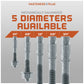 Simpson 3/4" Strong Bolt 2 Fully Assembled Wedge Anchor - Mechanically Galvanized Diameter Chart