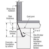 Simpson Strong-Tie LSTHD8 18-5/8