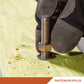 Wedge Anchor Installed into Wood