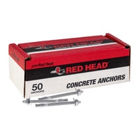 3/8" x 5" Red Head Trubolt 316 Stainless Steel Wedge Anchor, Pkg 50