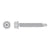 Self-Drilling Hex-Washer Head Screw - 305 Stainless Steel Illustration