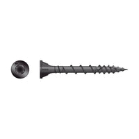 #8 x 1-5/8" Simpson Strong-Tie Deck-Drive T25 DSV Wood Screw - Quik Guard Coating, Black, Pkg. 480