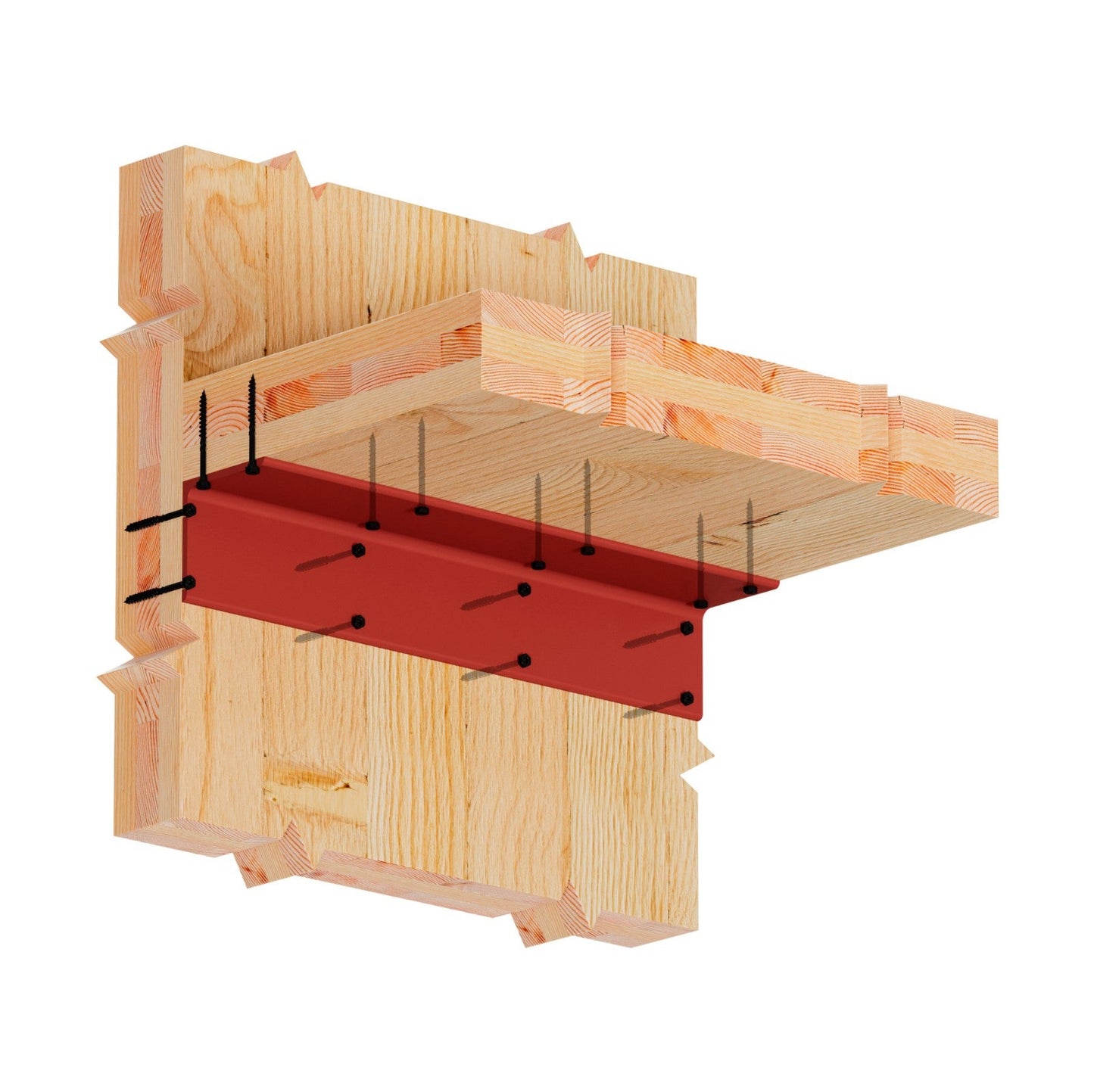 Simpson Strong-Tie SDHR metal to wood combo head screw black e coat installation