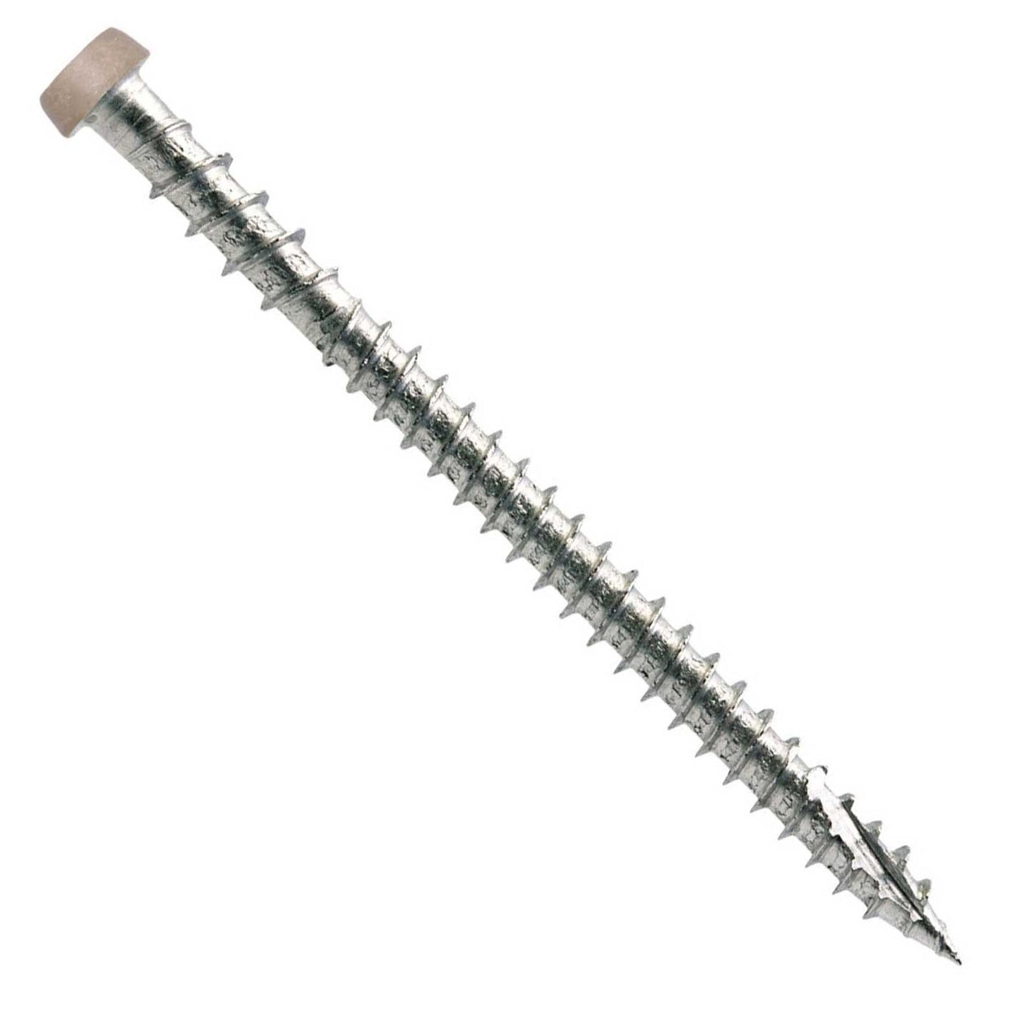 #10 x 2-3/4" Simpson Strong-Tie DCU T20 Cap Head Composite Deck Screw - 305 Stainless Steel, Gray 01, Pkg. 350