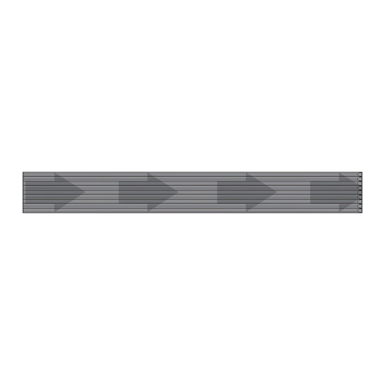 Straight, Adhesive Collation, 23-Gauge Micro Pins Illustration