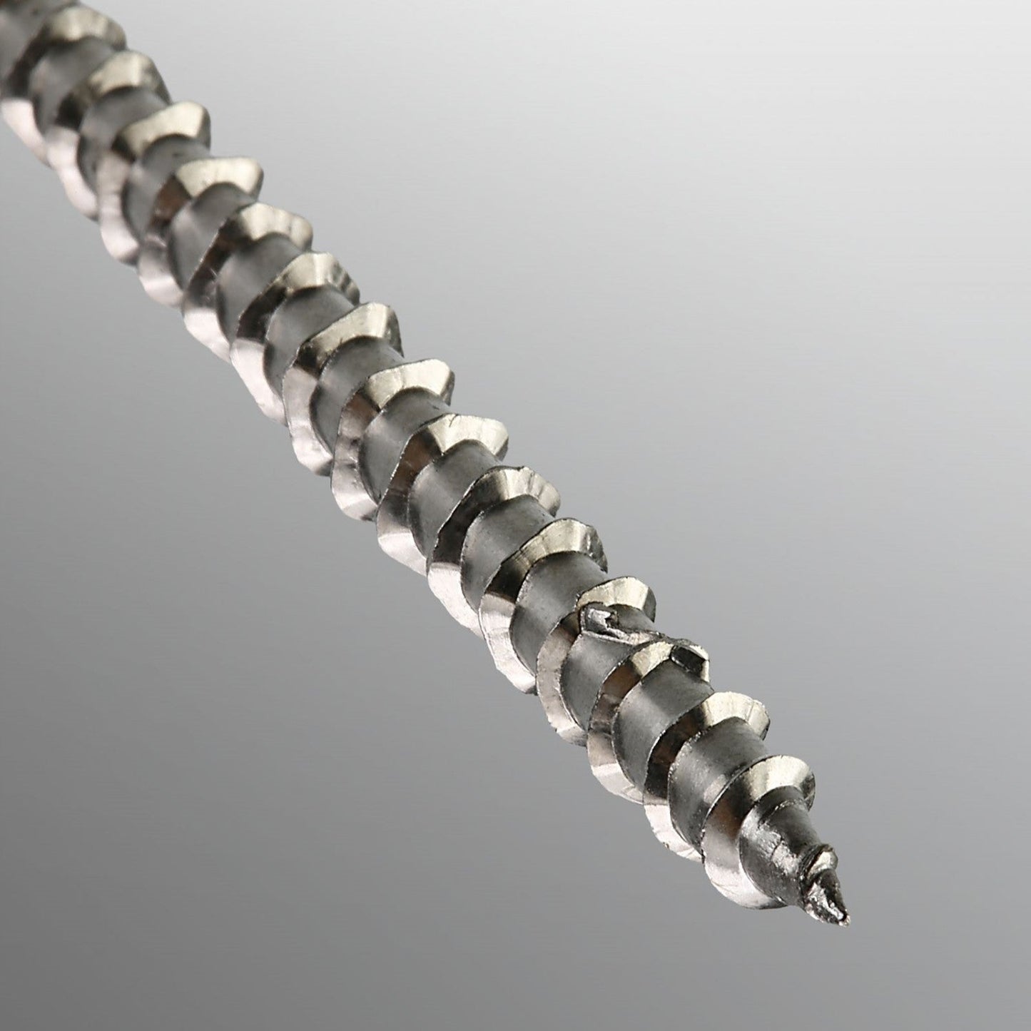 Strong-Drive DWP Wood Screw Head Stainless Steel - Box Thread detail