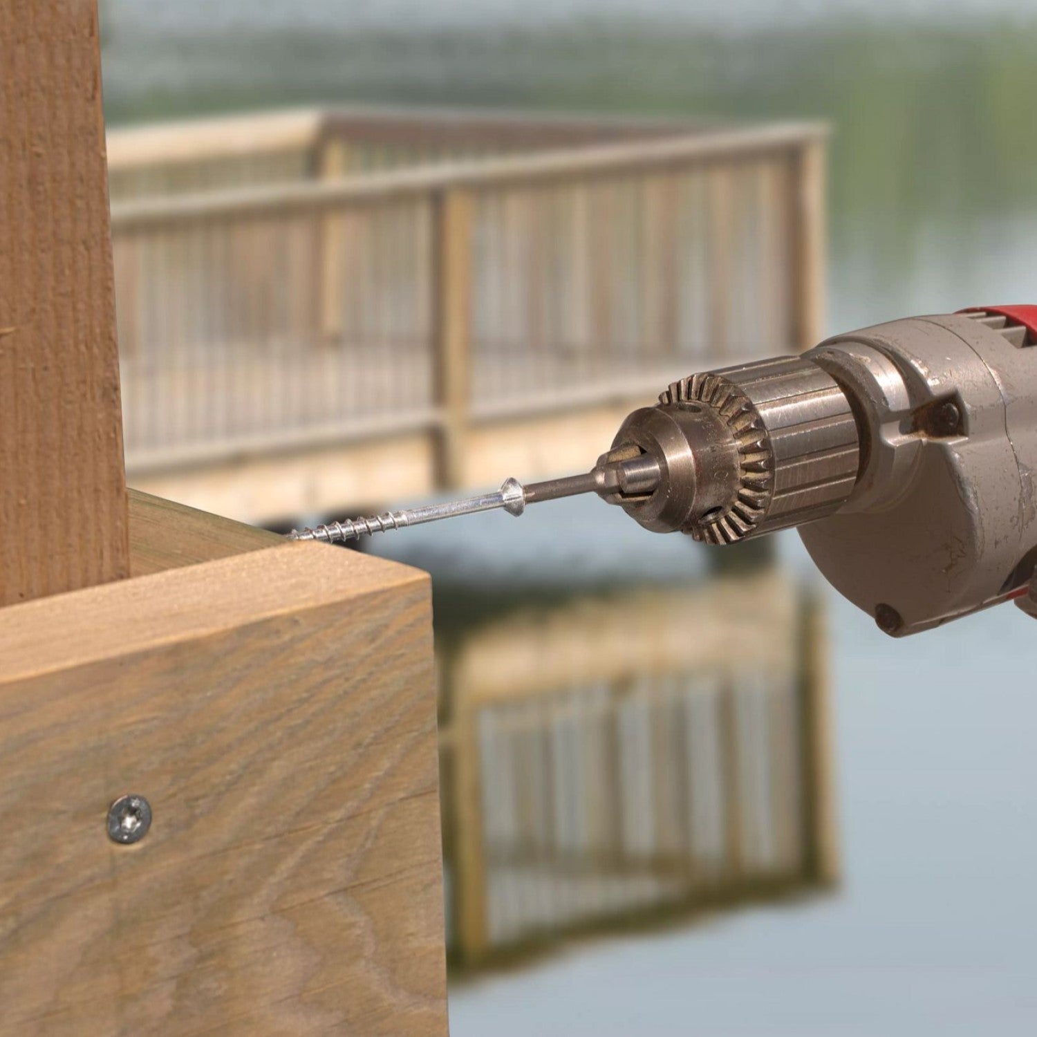 Strong-Drive® DWP WOOD SS Screw Installation
