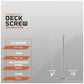 Deck screw specifications