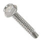 Simpson Strong-Tie #8 x 1" Self-Drilling Screw, Hex-Washer Head - 316 Stainless Steel, Qty. 100