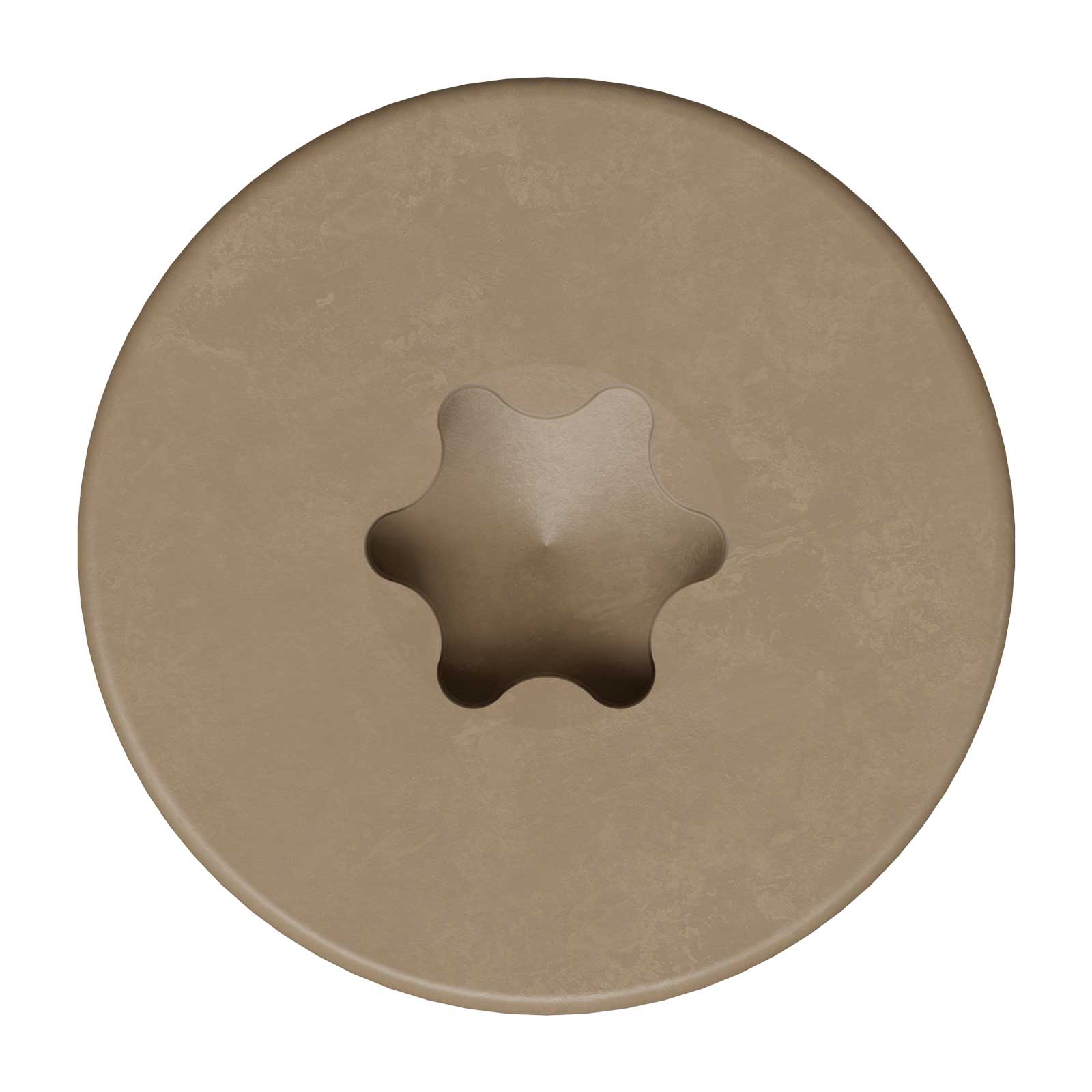 T20 6-Lobe - Pancake Head - Tan