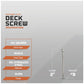 Deck screw specifications