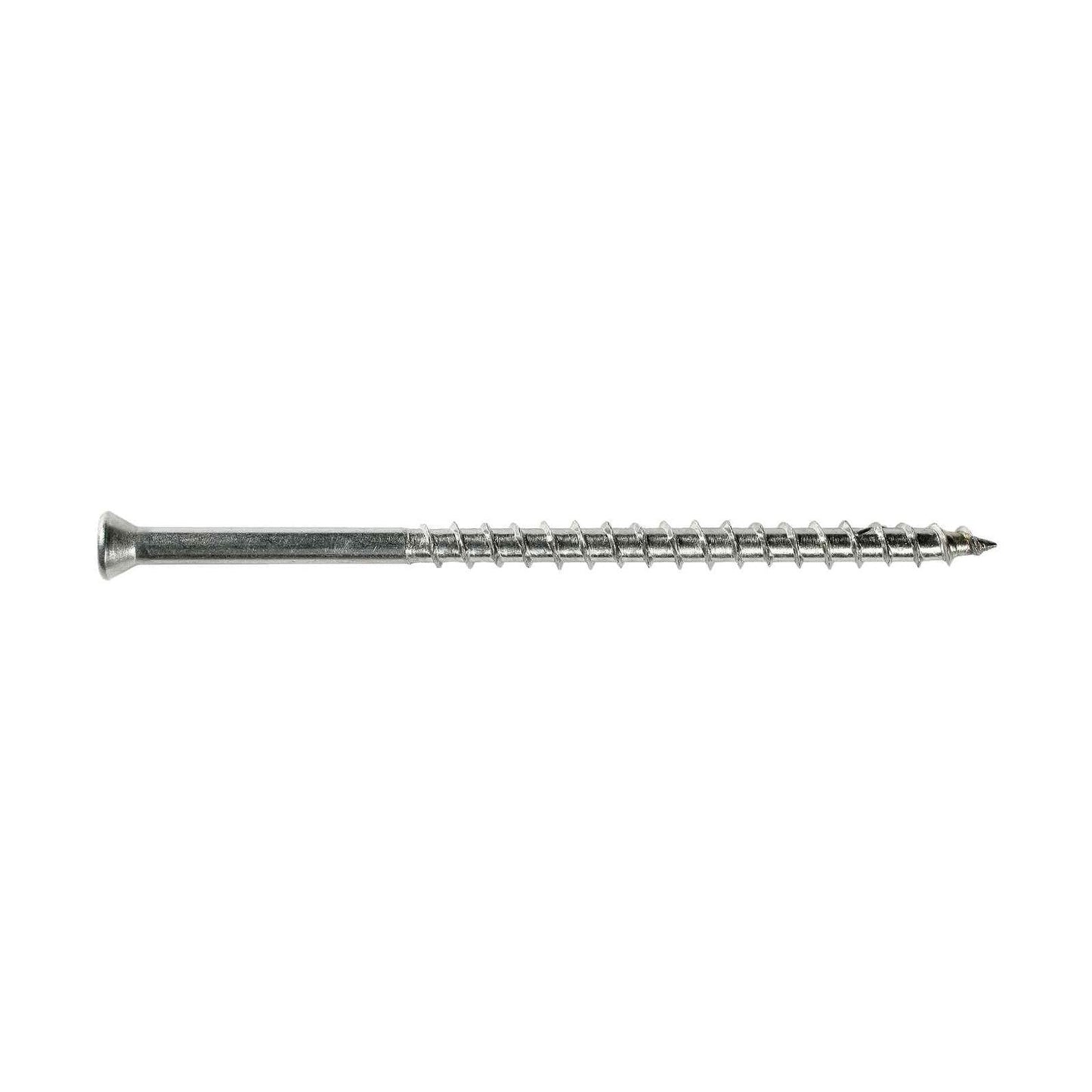 Simpson T08250FJ-RP200 #8 x 2-1/2" T15 Trim Head Wood Screw - 316 Stainless Steel, White 01 - Pkg 200