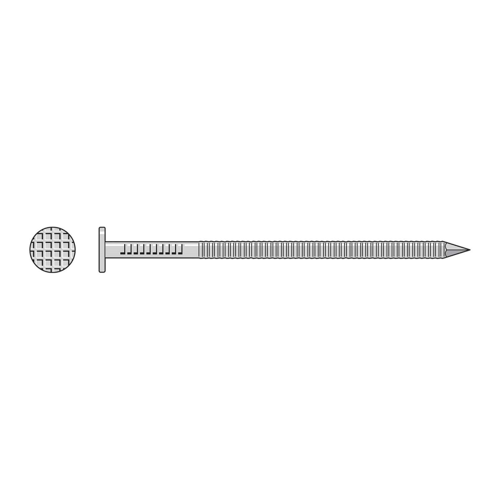 Simpson T10PTD-RP40 10d (3-1/4") Preservative-Treated Wood Decking Nail, Annular Ring Shank, Pkg 40