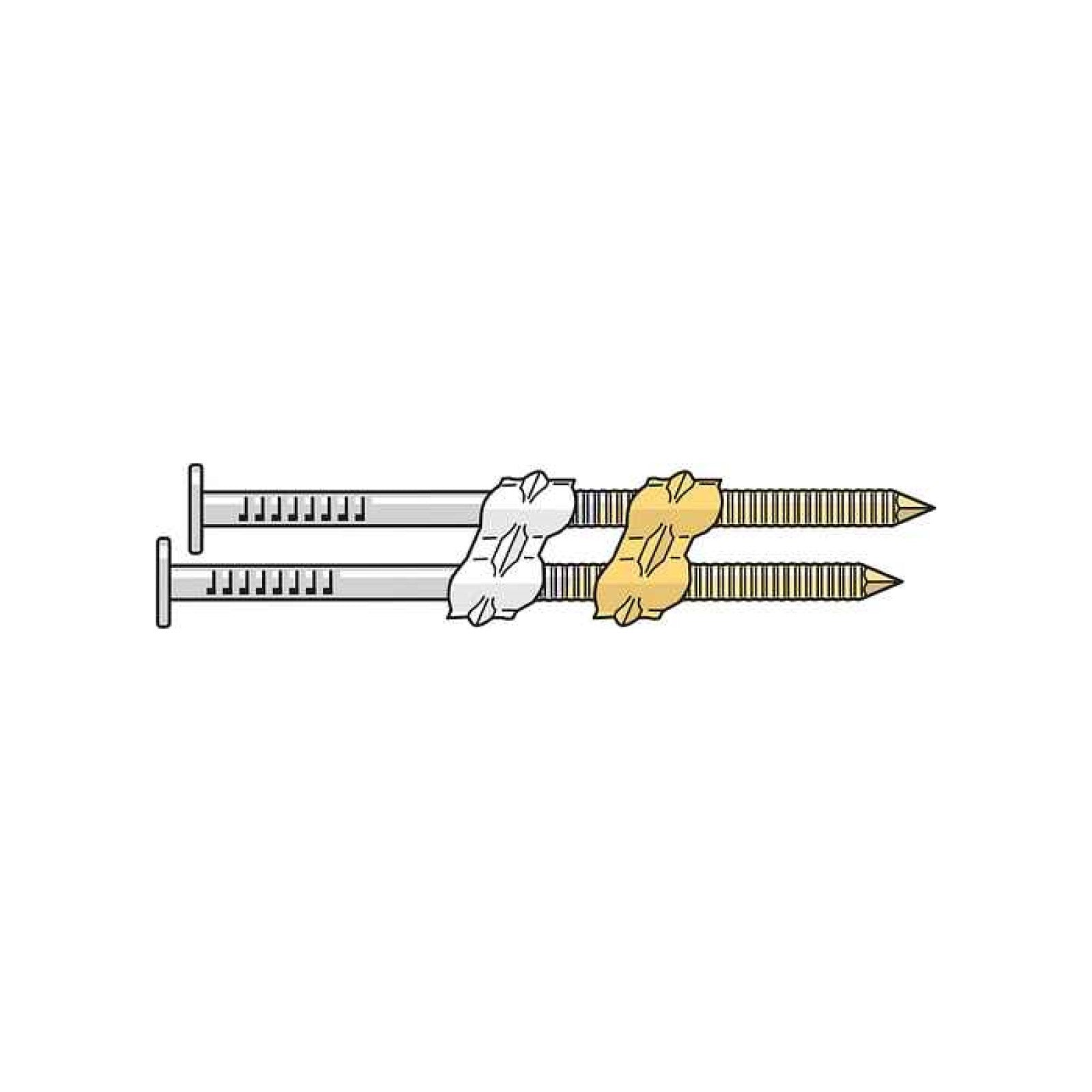 8d (2-3/8") 20°–22° Plastic Strip, Ring-Shank Nail - 316 Stainless Steel, Pkg 1,000