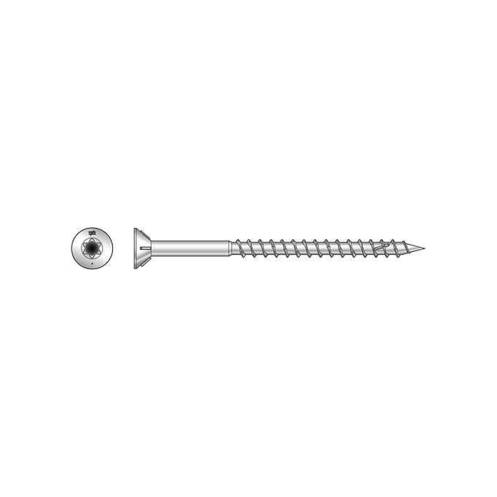 #14 x 6" Simpson Strong-Drive DWP WOOD SS Screw, 1lb (18 Fasteners)