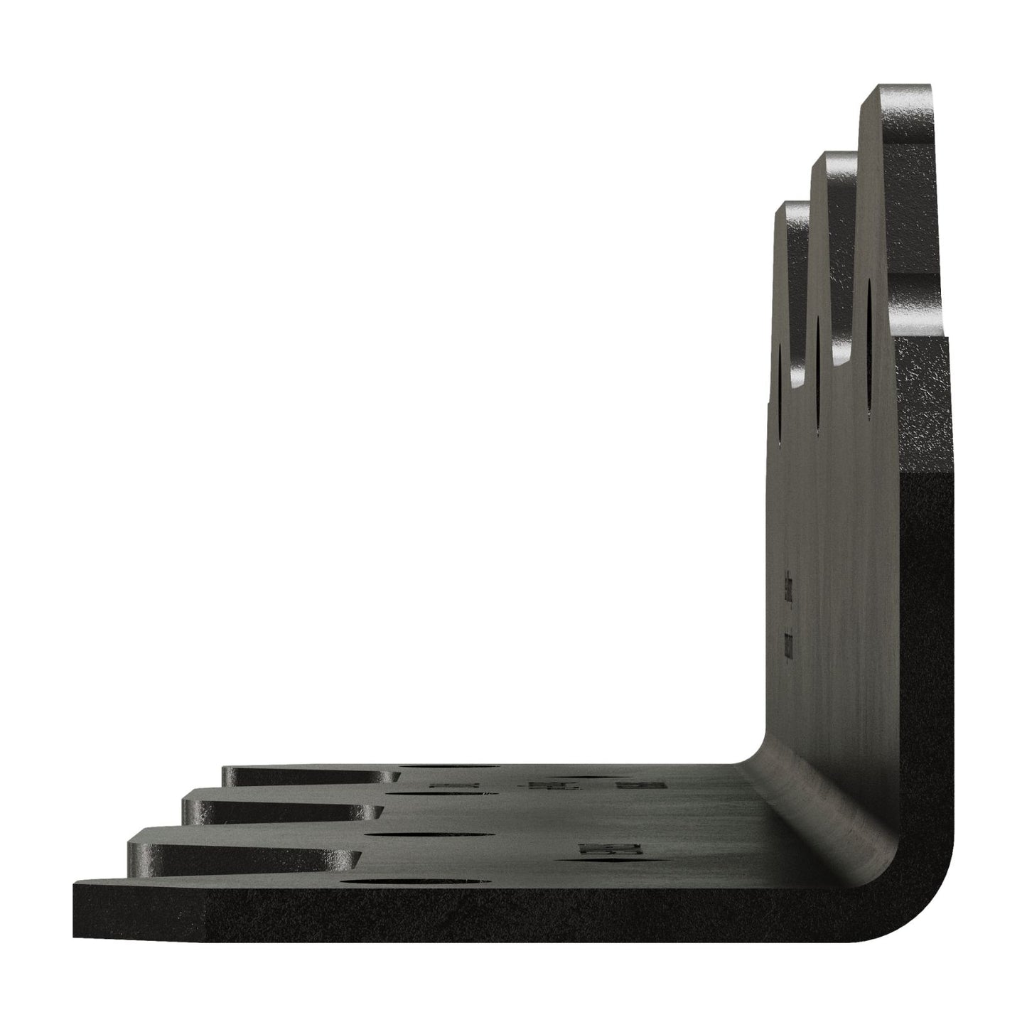 Simpson Strong-Tie TA10PC 10-1/4" Ornamental Staircase Angle - Black Powder Coat, ZMAX