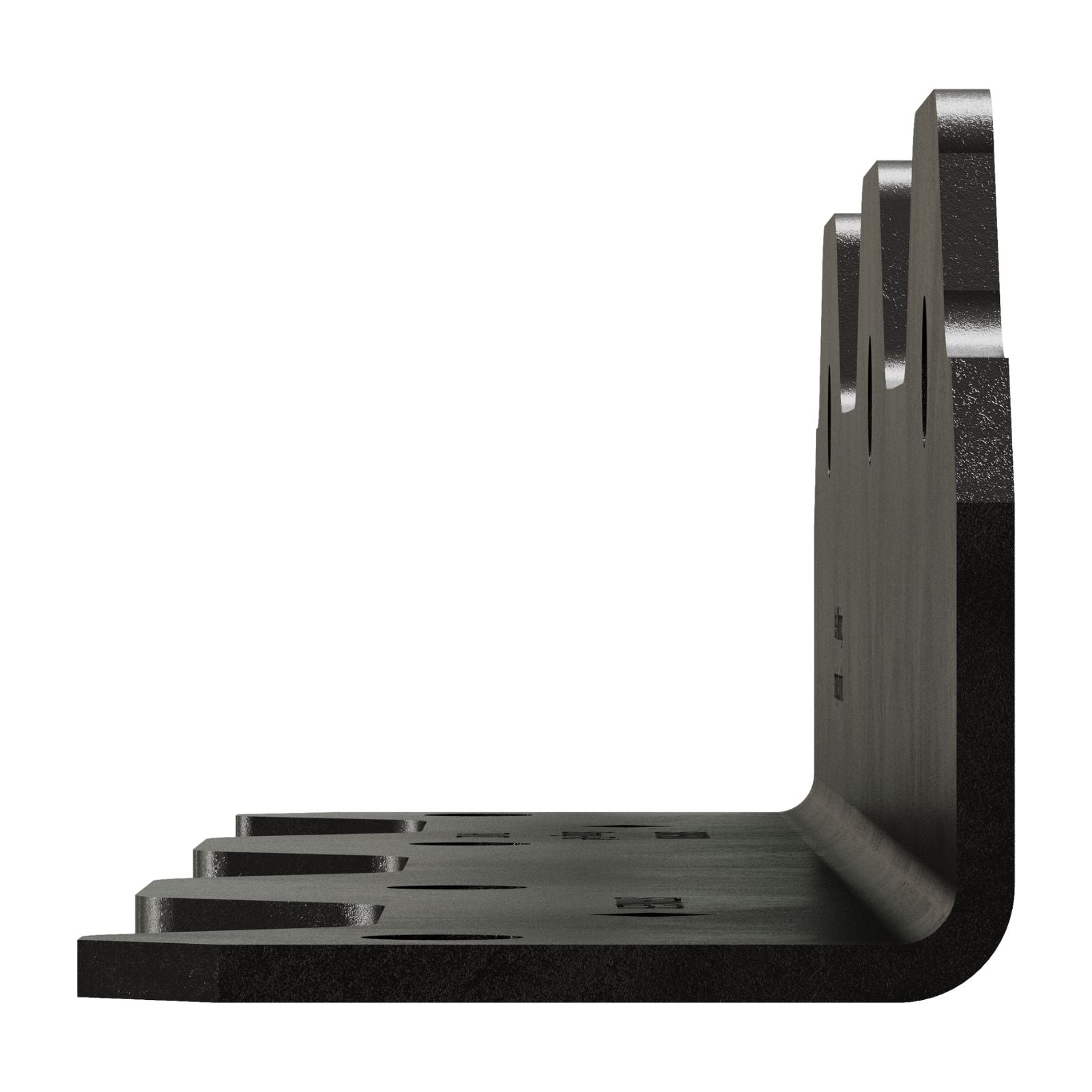 Simpson Strong-Tie TA10PC 10-1/4" Ornamental Staircase Angle - Black Powder Coat, ZMAX
