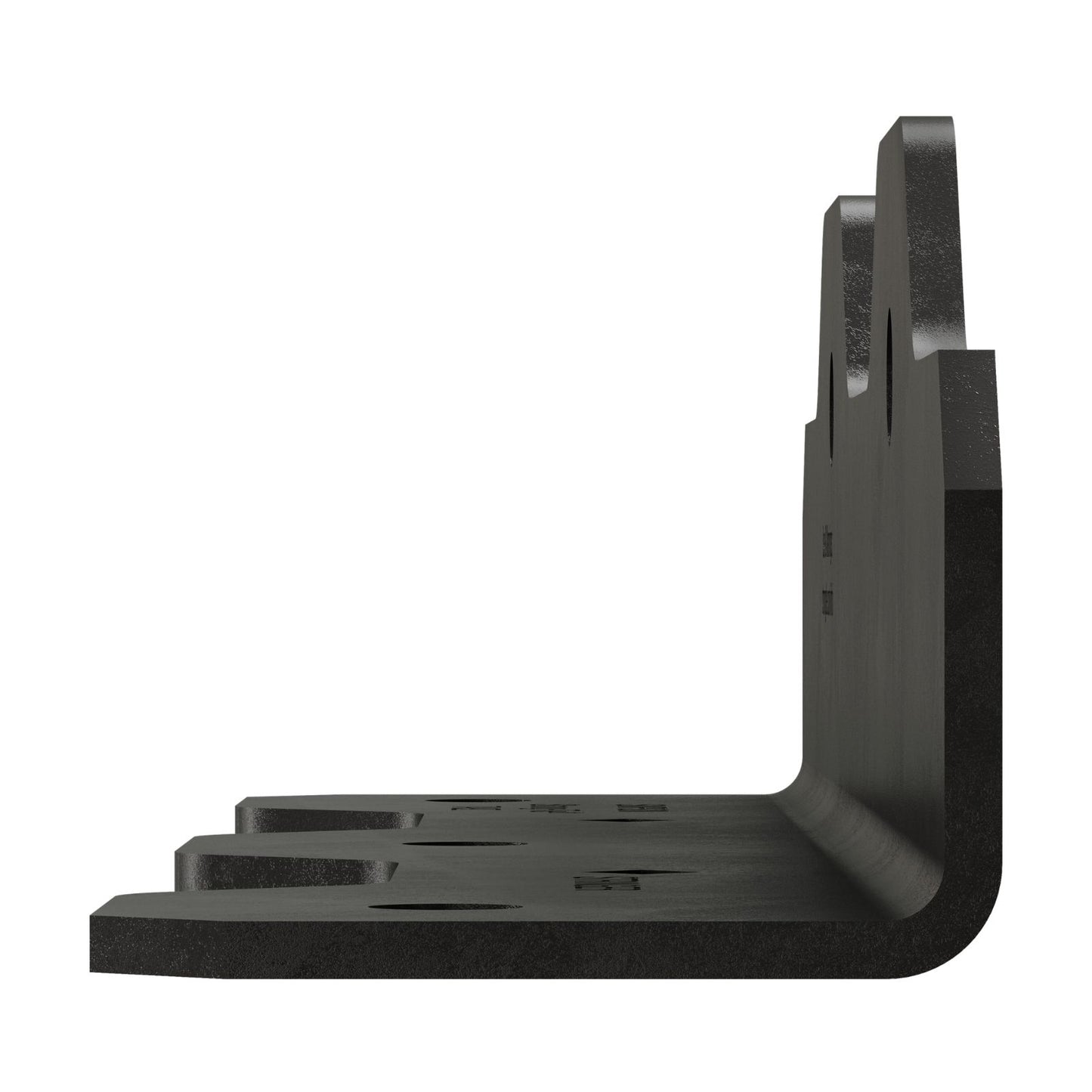 Simpson Strong-Tie TA9PC 8-1/4" Ornamental Staircase Angle - Black Powder Coat, ZMAX