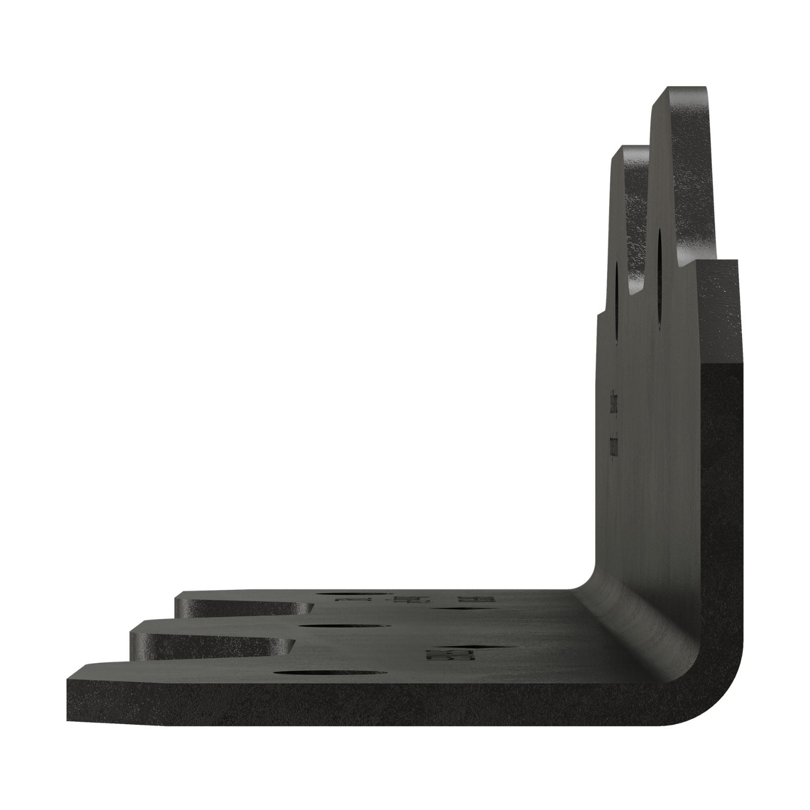 Simpson Strong-Tie TA9PC 8-1/4" Ornamental Staircase Angle - Black Powder Coat, ZMAX