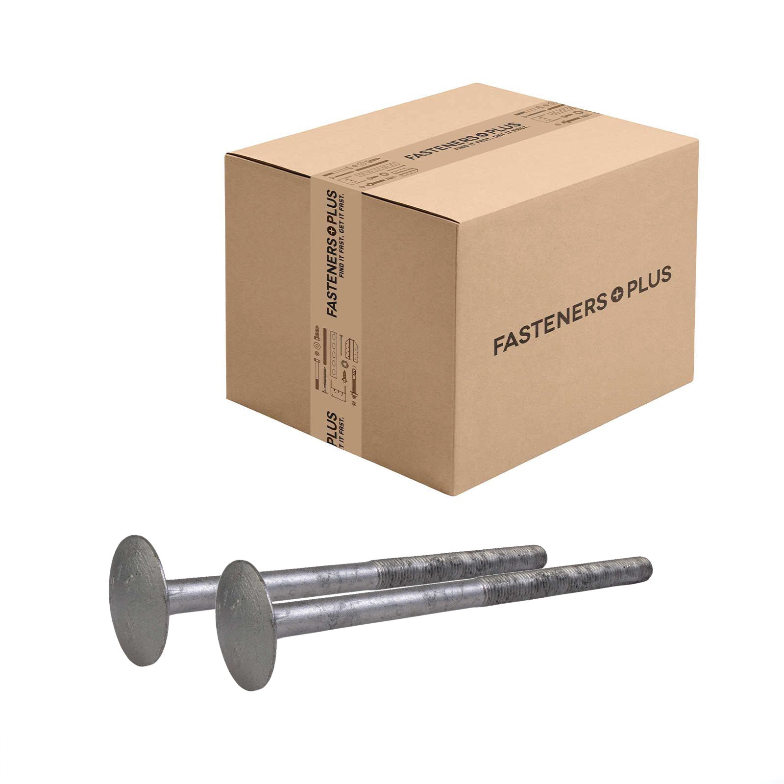 Conquest 3/4" X 14" A307 Timber Bolt - Hot Dip Galvanized, Qty. 20 - Carton