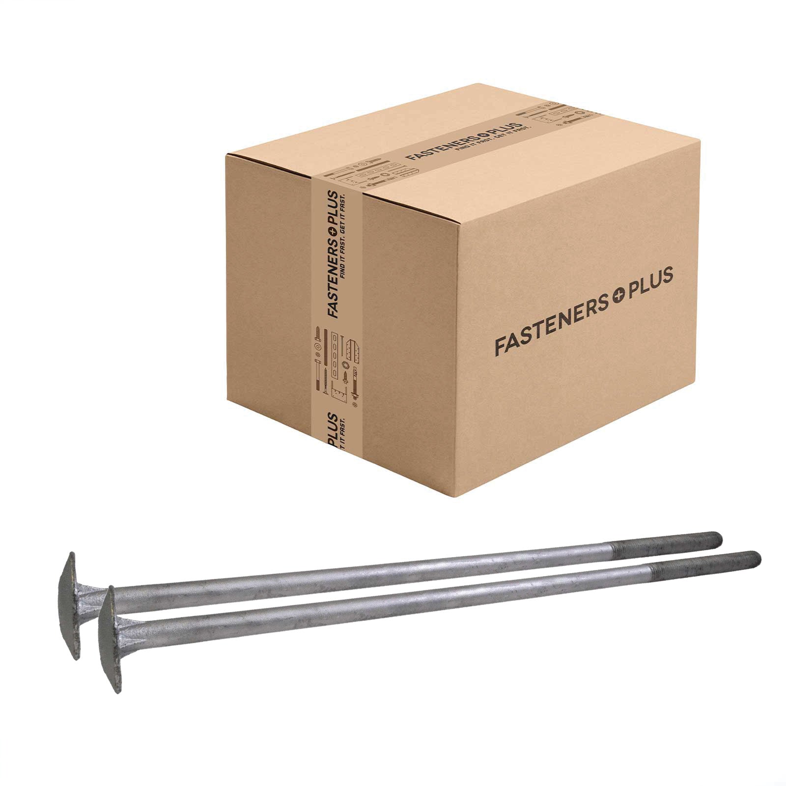 Conquest 3/4" X 24" A307 Timber Bolt - Hot Dip Galvanized, Qty. 18 - Carton