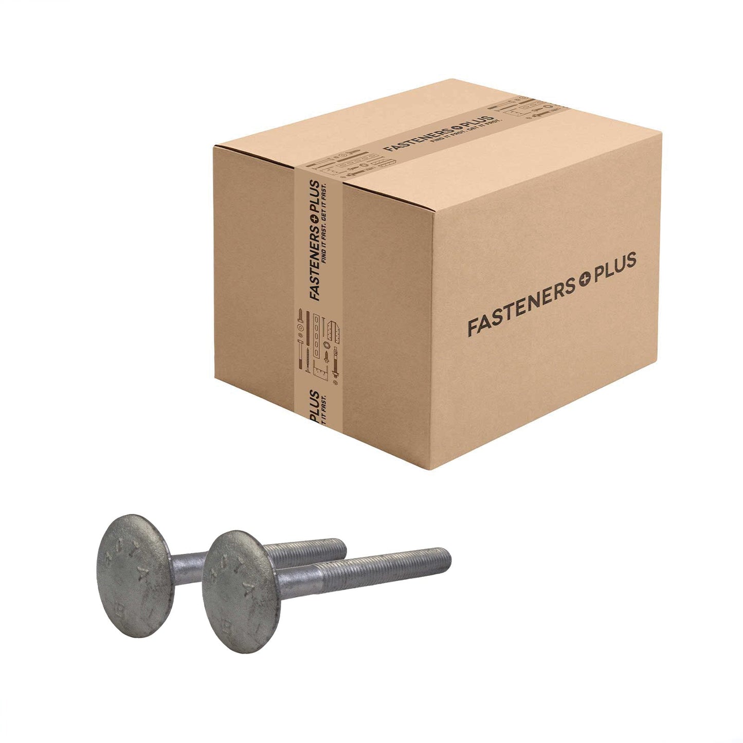 Conquest 5/8" X 6" A307 Timber Bolt - Hot Dip Galvanized, Qty. 70 - Carton