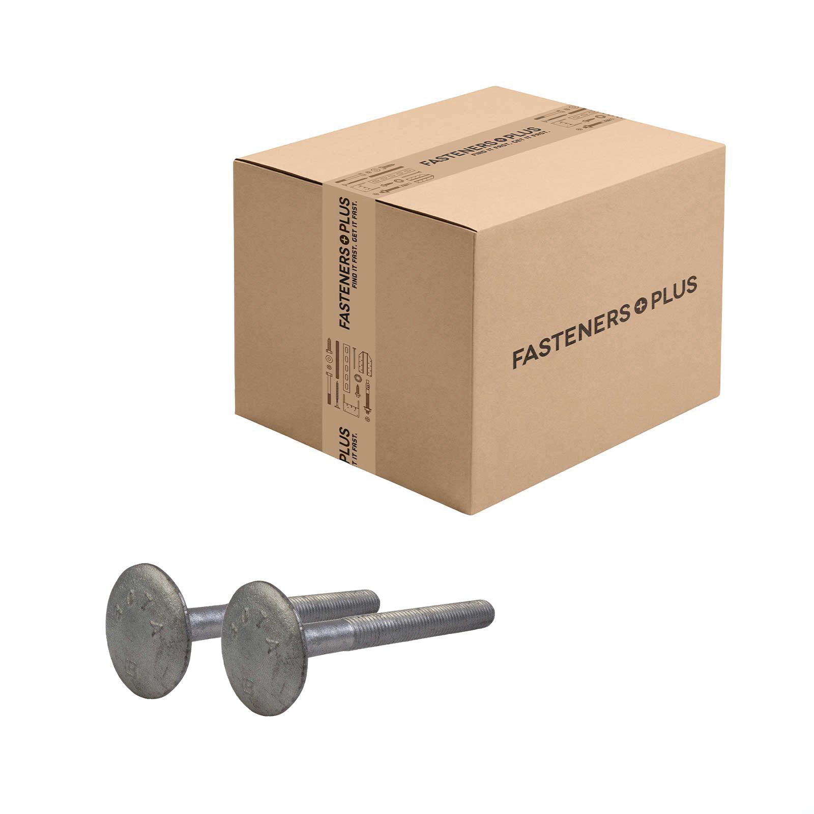 Conquest 5/8" X 6" A307 Timber Bolt - Hot Dip Galvanized, Qty. 70 - Carton