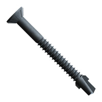 #14 x 2-3/8" TB Self-Drilling Wood-To-Steel Screw, Black Phosphate