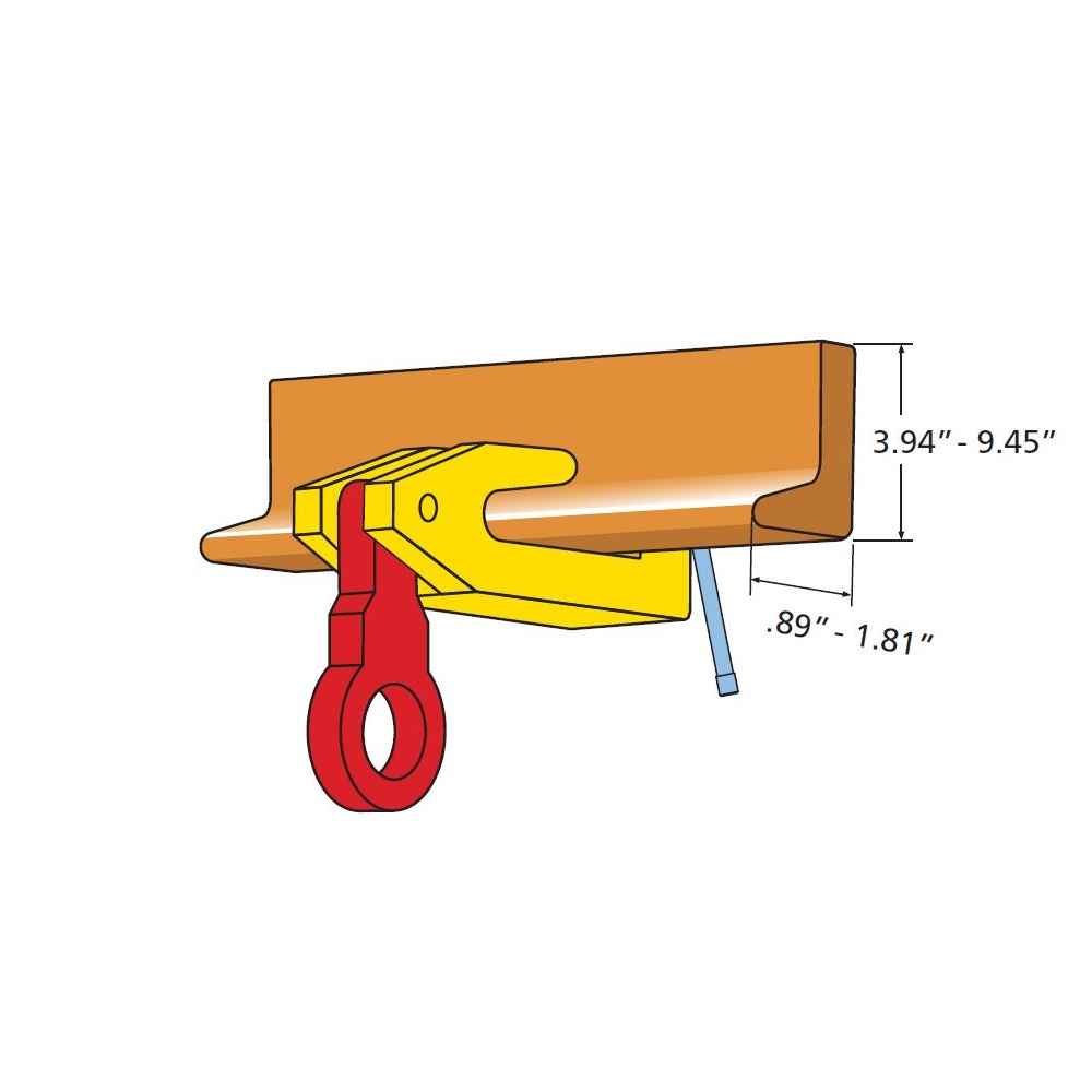 Terrier TBS 3 Ton Shipbuilding Screw Clamp - 862400