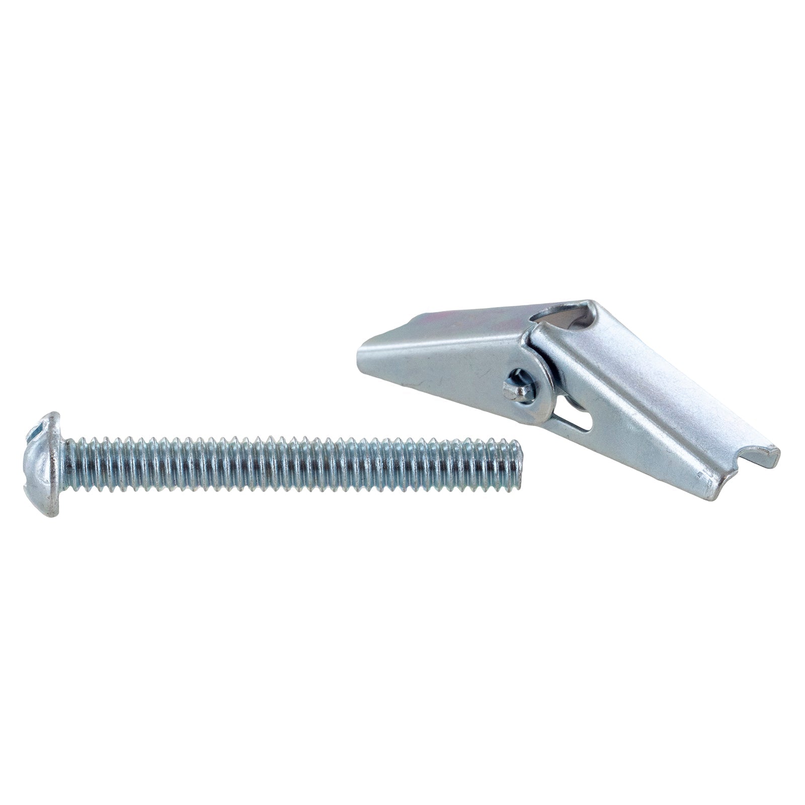 1/4"-20 x 2" Conquest Round PH/SL Combo Toggle Bolt w/ Wing Nut - Zinc