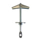 Conquest 1/4" X 4" Acoustical Toggle Bolt - Zinc CR+3