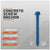Concrete screw anchor specifications