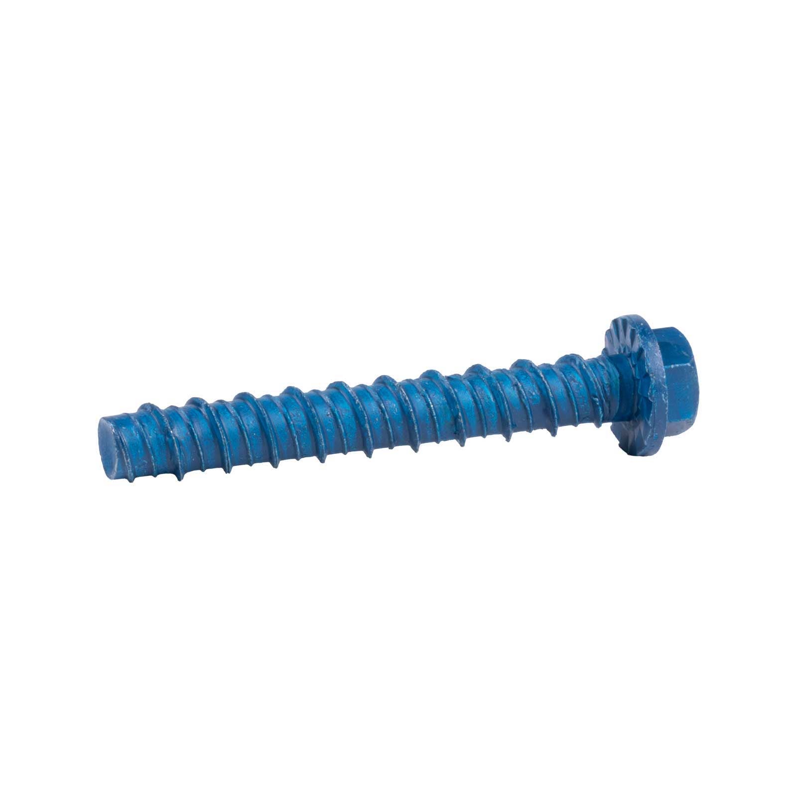 Tapcon+ 3/8" x 3" Heavy-Duty Blue Concrete Screw Anchor - Blue Climaseal | Qty. 30