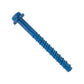 Tapcon+ 3/8" x 4" Heavy-Duty Blue Concrete Screw Anchor - Blue Climaseal | Qty. 30