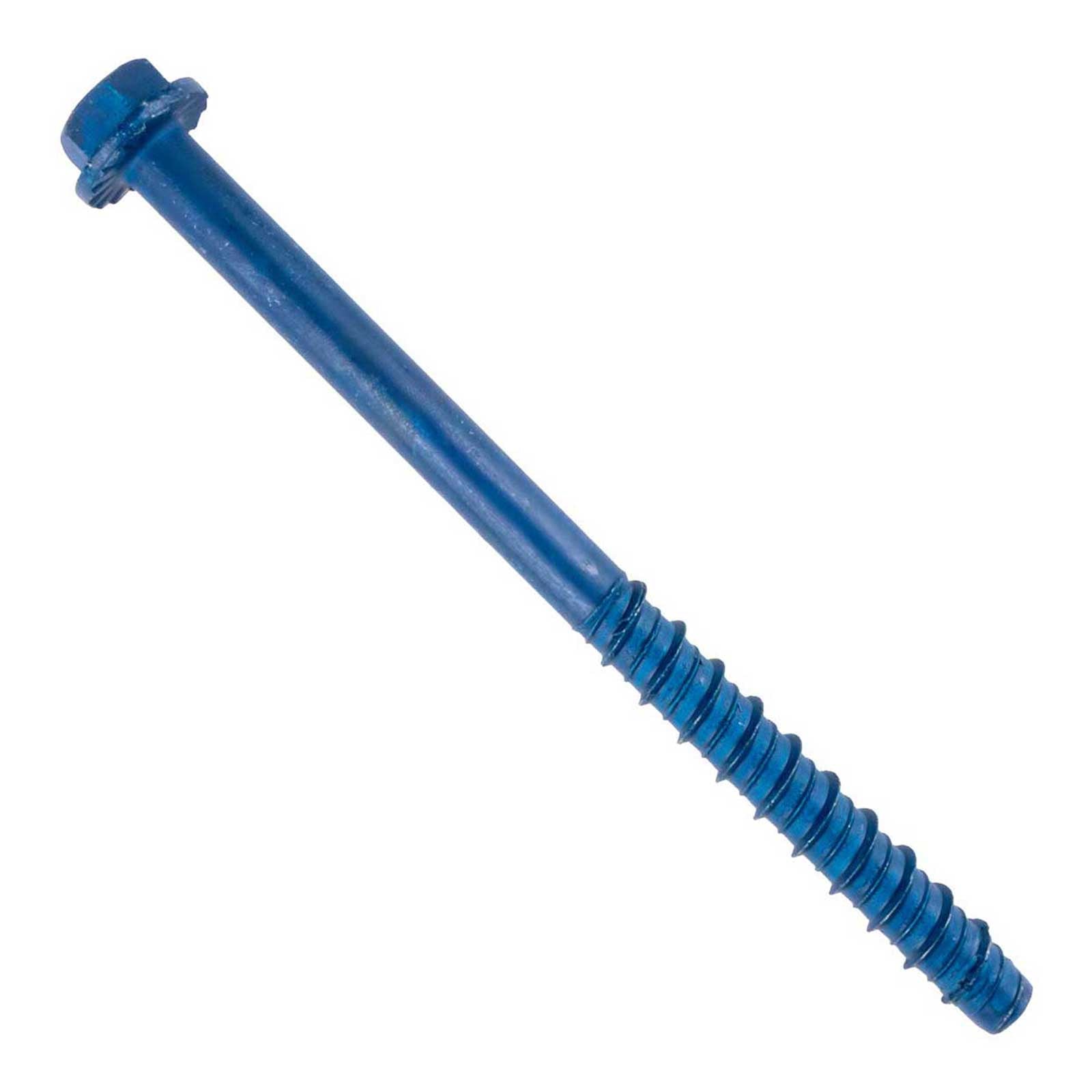 Tapcon+ 3/8" x 6" Heavy-Duty Blue Concrete Screw Anchor - Blue Climaseal | Qty. 20