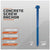 Concrete screw anchor specifications