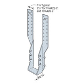 Simpson THA418 4x18 Adjustable Truss Hanger - G90 Galvanized ...